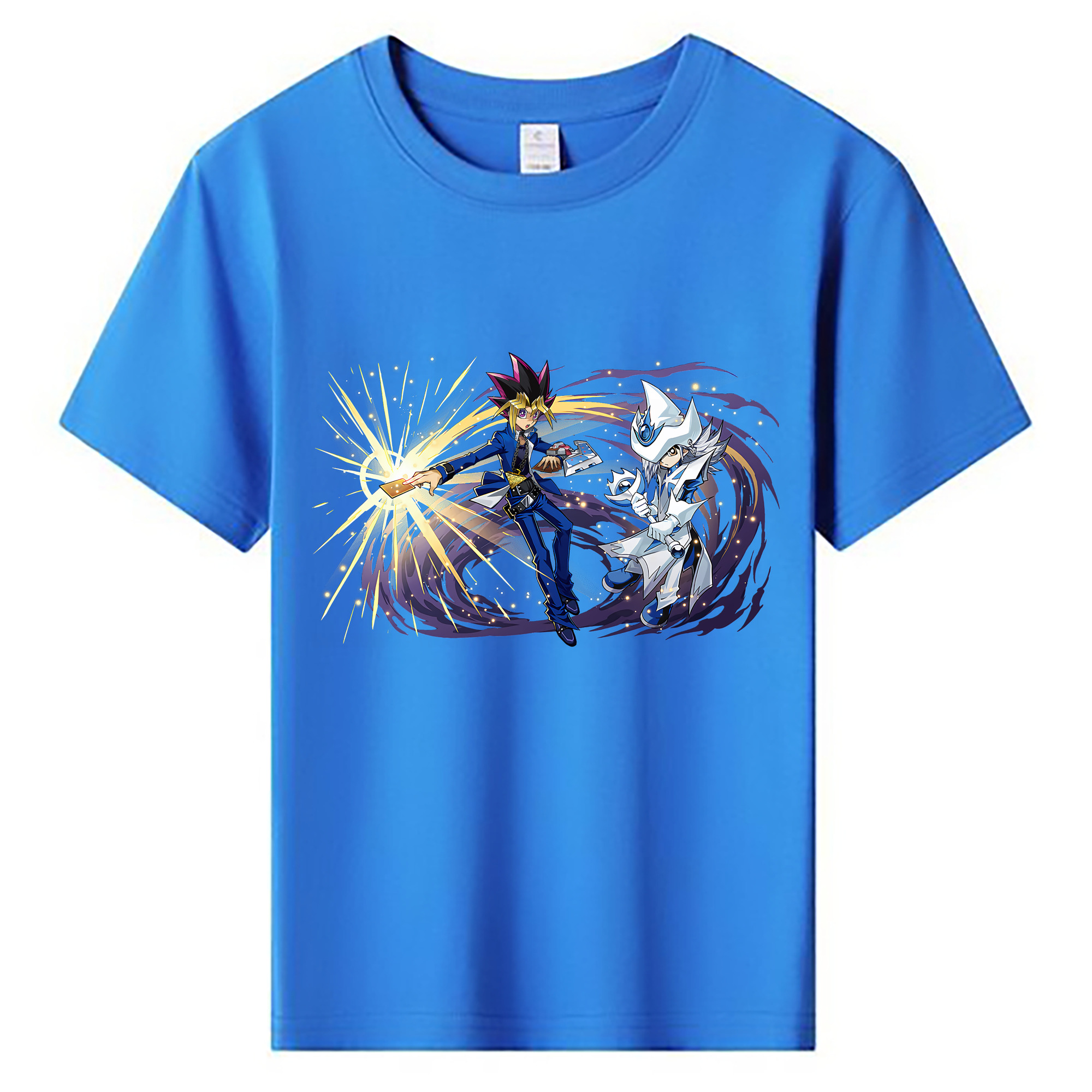 （画像用） 遊☆戯☆王 Yu-Gi-Oh! 綿100％キッズTシャツ（フロントプリント）